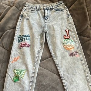 Stranger Things Justice collab jeans size 18 but didn’t give me that option